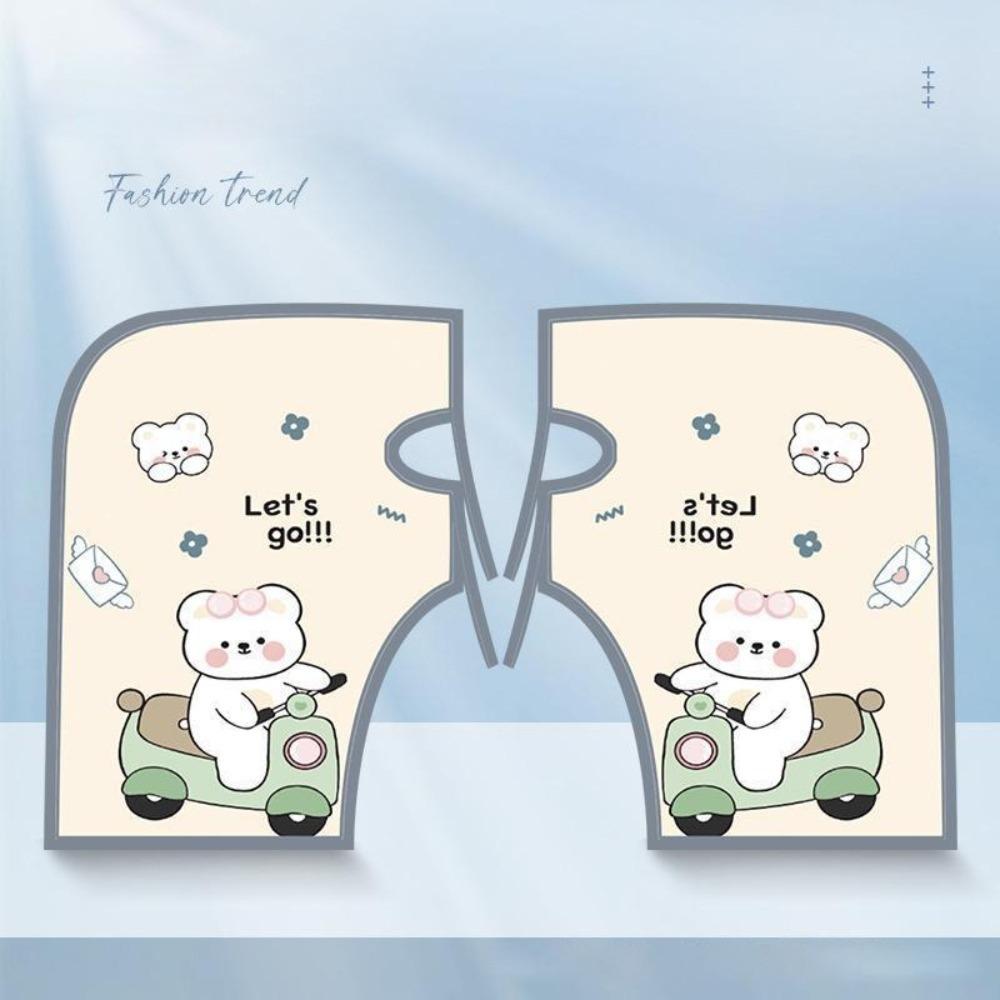 Breathable Motorcycle Handlebar Gloves Waterproof Handle Covers  Cycling Driving