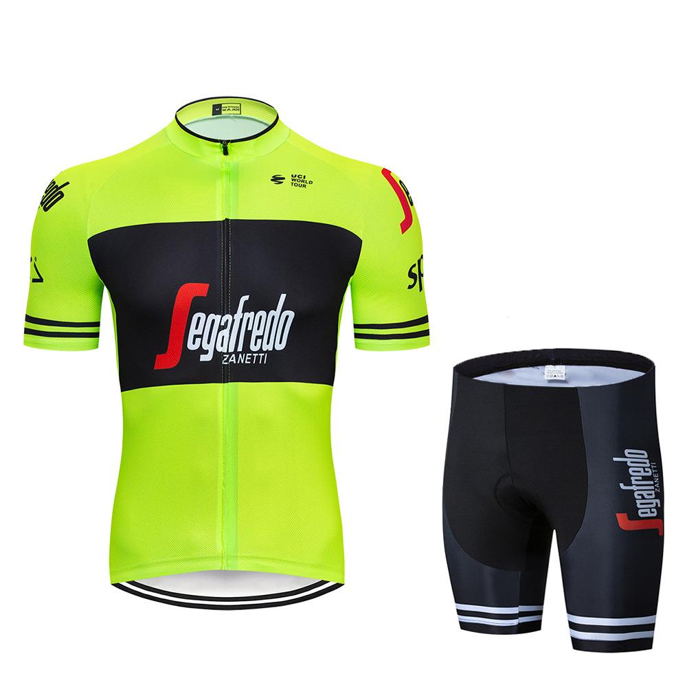 

2026 Summer Breathable Cycling Suit, Tour De France Version Mountain Bike Short-sleeved Suit, Cycling Sports Roller Skating Suit, Outdoor Cycling Suit XS