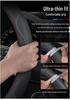 Universal Ultra-Thin Leather Steering Wheel Cover for Ideal i6/i8/L Series