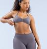 JYL 2023 Sports High Waist Tight Hip Lifting Shorts Ribbed Set