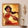 Disney Princess Jasmine Diamond Painting Art Kit Handmade DIY 5D Home Decor Gift