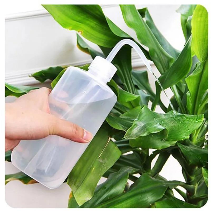Squeeze Bottle Succulent Potted Watering Elbow Narrow Mouth Long Tube Watering Can Irrigation Gardening Tools