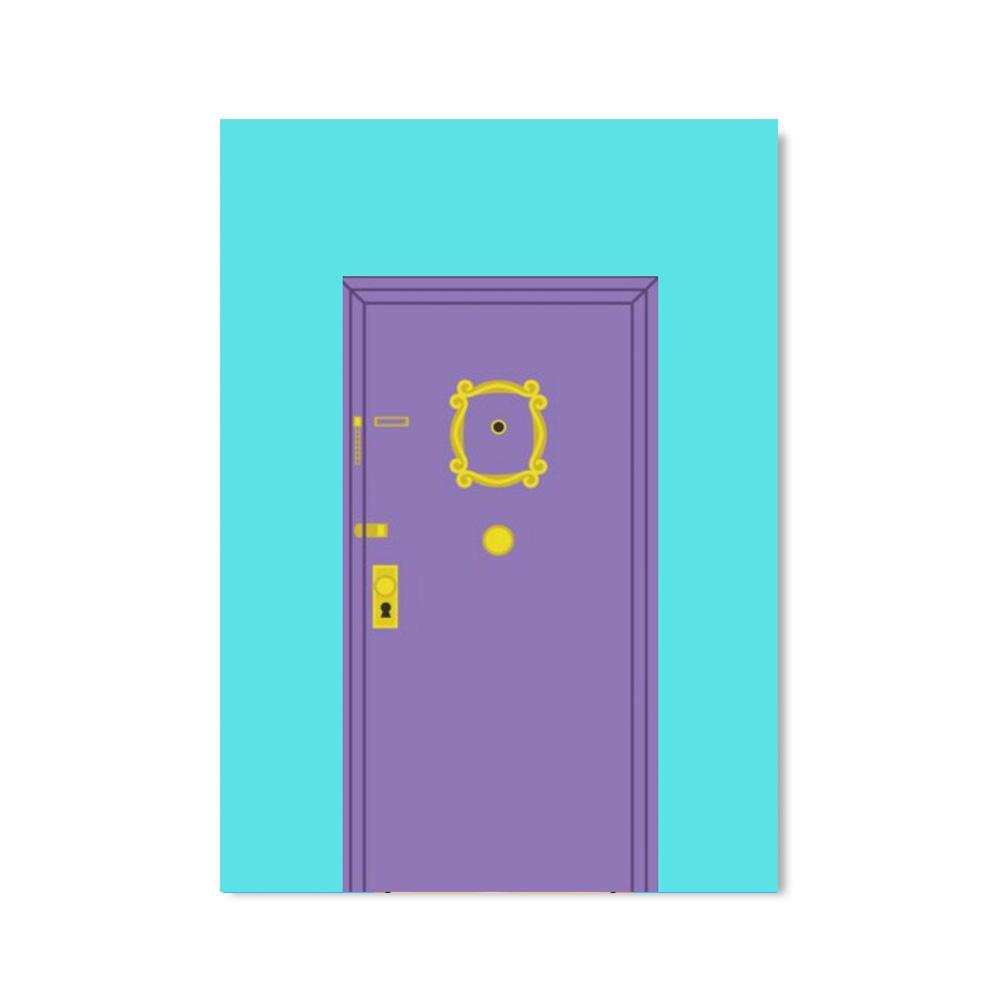 Новые тенденции Иллюстратор Плакаты Друзья Классика Телешоу Аксессуары Вонючий Кот Настенное Искусство Холст Картины Домашний Декор Без Рамки