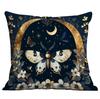 New Imitation 3d Butterfly Printed Pillowcase Retro Home Sofa Cushion Pillowcase Decoration