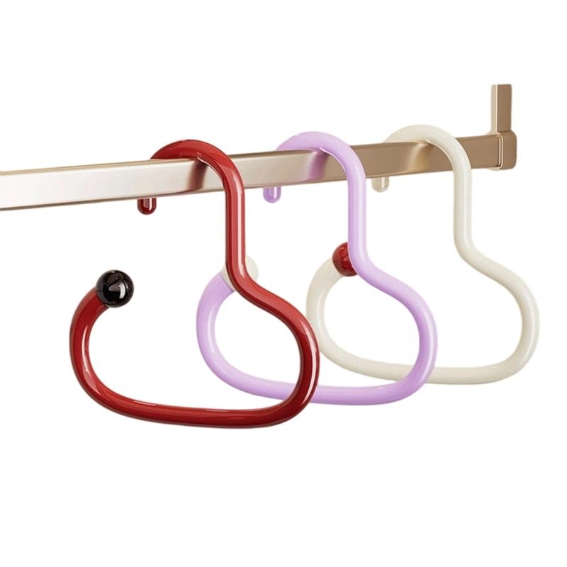 Creative Dopamine Styles Rings Hanger For Scarves Hats Accessories Nonslip Wall Door Storage Organizers