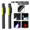 4 In 1 Rechargeable Pen Torchlight Outdoor Portable Handheld Ultra Bright Work Light Multifunctional LED Flashlight