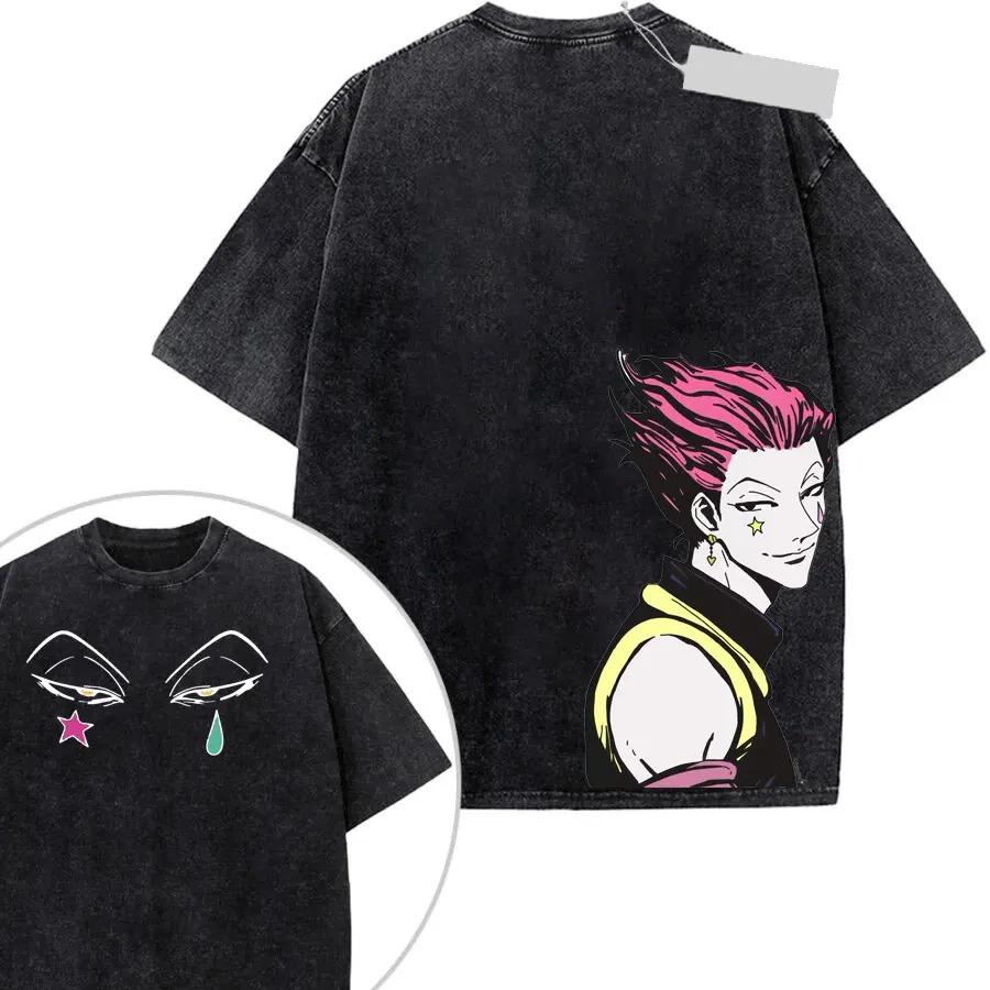 

Silent Hill Anime Lover Washed Tshirt Year round clothing personality Clothes Plus Size Unisex Yk Short Sleeves Classic soft S