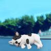 Action Figures, Small Dog Model, Miniature Resin Animal Statues, Desktop Decoration for Toys