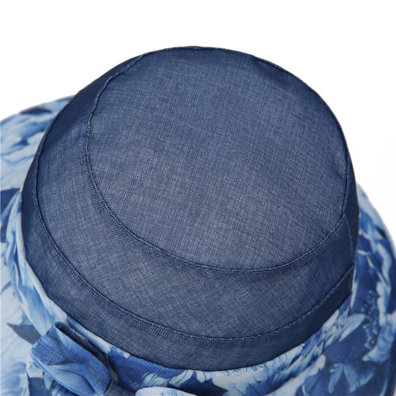 Hat ladies spring and summer sunshade basin hat new thin breathable mesh sunscreen bucket hat