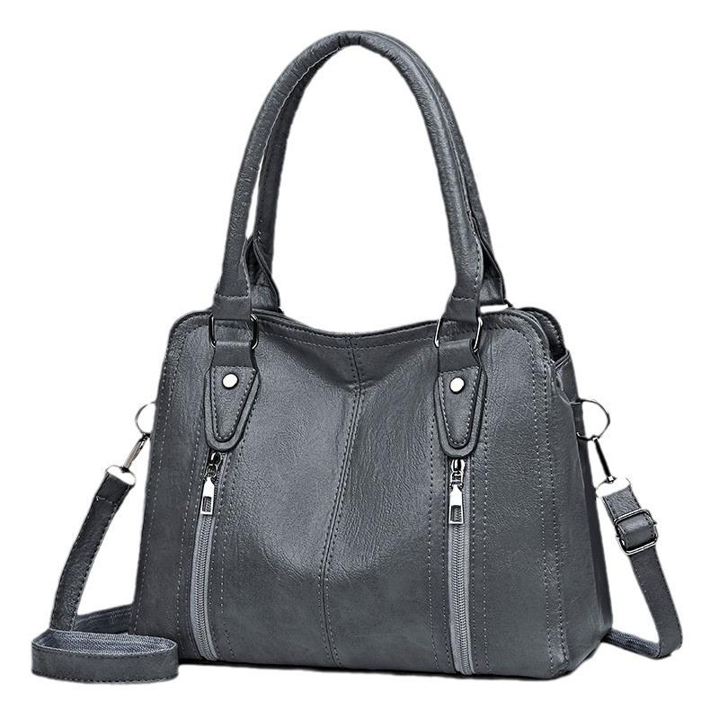 Women's Bag Shoulder Bag New Casual Handbag Large Capacity Tote Bag Wind Oblique Span Bag
