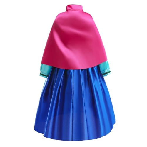 Dressy Daisy Girls' Snow Princess Sister Costume, Perfect for Birthdays, Halloween, and Parties, Fancy Dress, Ages 4 and Up