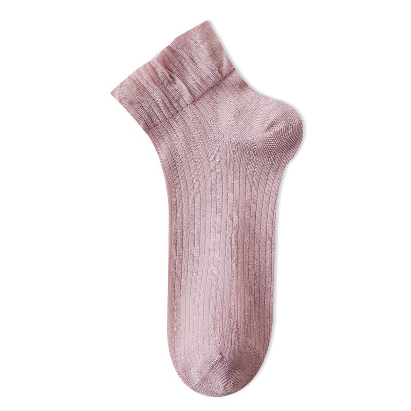 Summer Thin Ice Socks for Women, Boneless Crystal Silk Anti-hook Silk Short Tube Glass Fiber Ultra-thin Short Socks