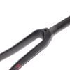 BUCKLOS Ultralight Bicycle Fork Full Carbon Fiber Road Bike Fork Racing 700C Front Forks Rigid Forks for Quick Release 100mm