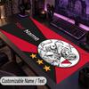 Large Mouse PadAjax Amsterdam Custom Name Text Personalized Desk Mat Non Slip Gaming Pad