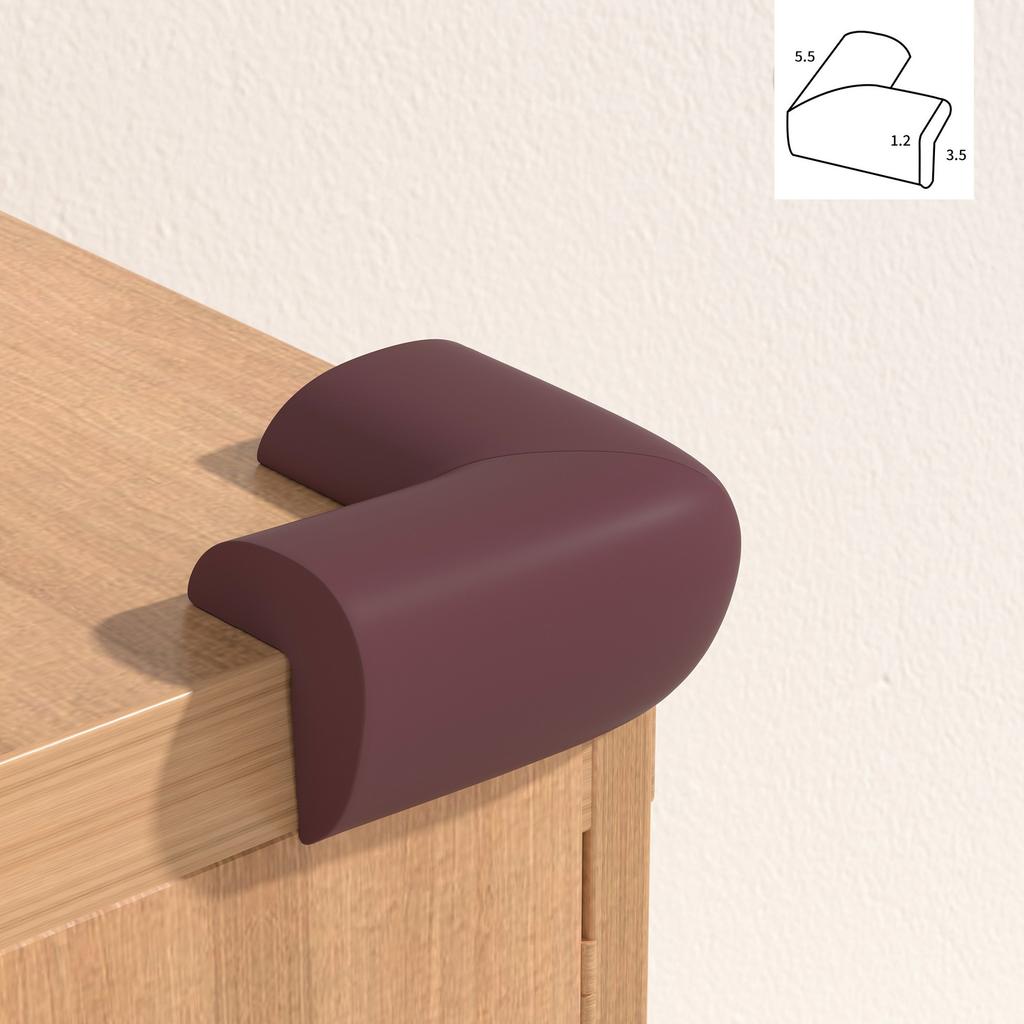 10 Pcs/ Set  Baby Playing Safety Corner Protector Soft Foam Baby Proofing Edge and Corner Guards Child Safety Corner Guards Bumpers