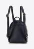Wittchen Women's Backpack Made Of Eco-Leather With Rivets Navy Blue Navy Blue Eco-Leather