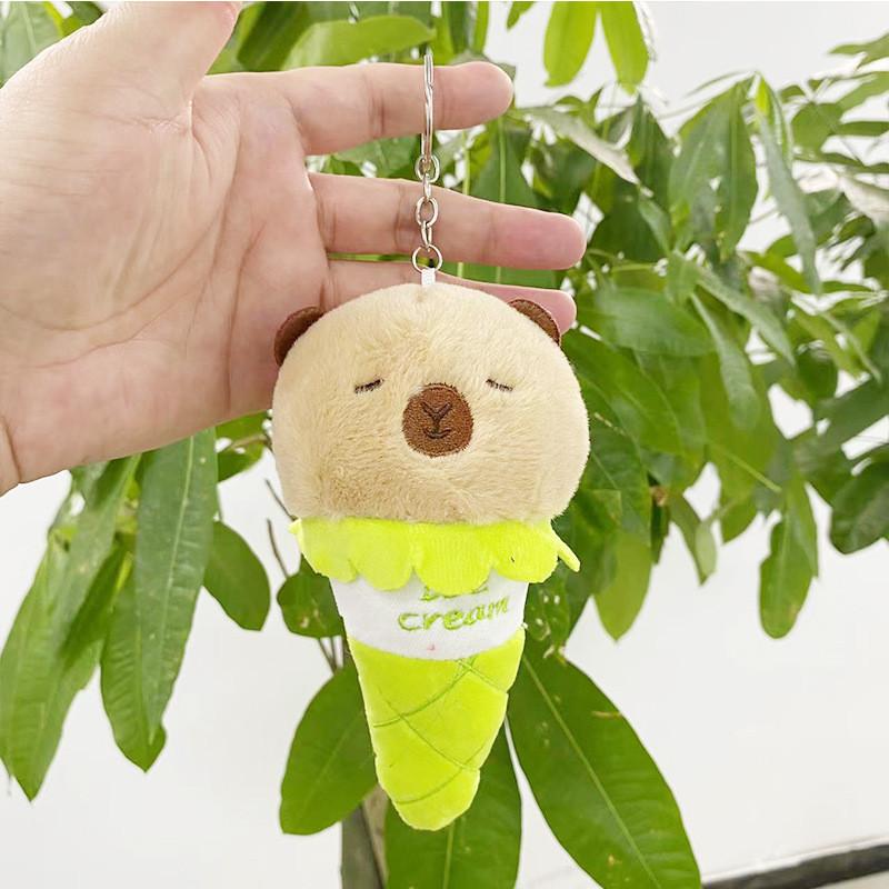 Llavero de Peluche Caprichoso de Oso Helado, Muñeco de Peluche Suave para Niños y Coleccionistas