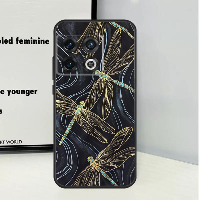 Dragonfly Animal Art For OnePlus Nord 5 CE 2 3 4 Lite N20 N30 Case For OnePlus 15 13 12 11 10 Pro 10T 13T 13R 15R