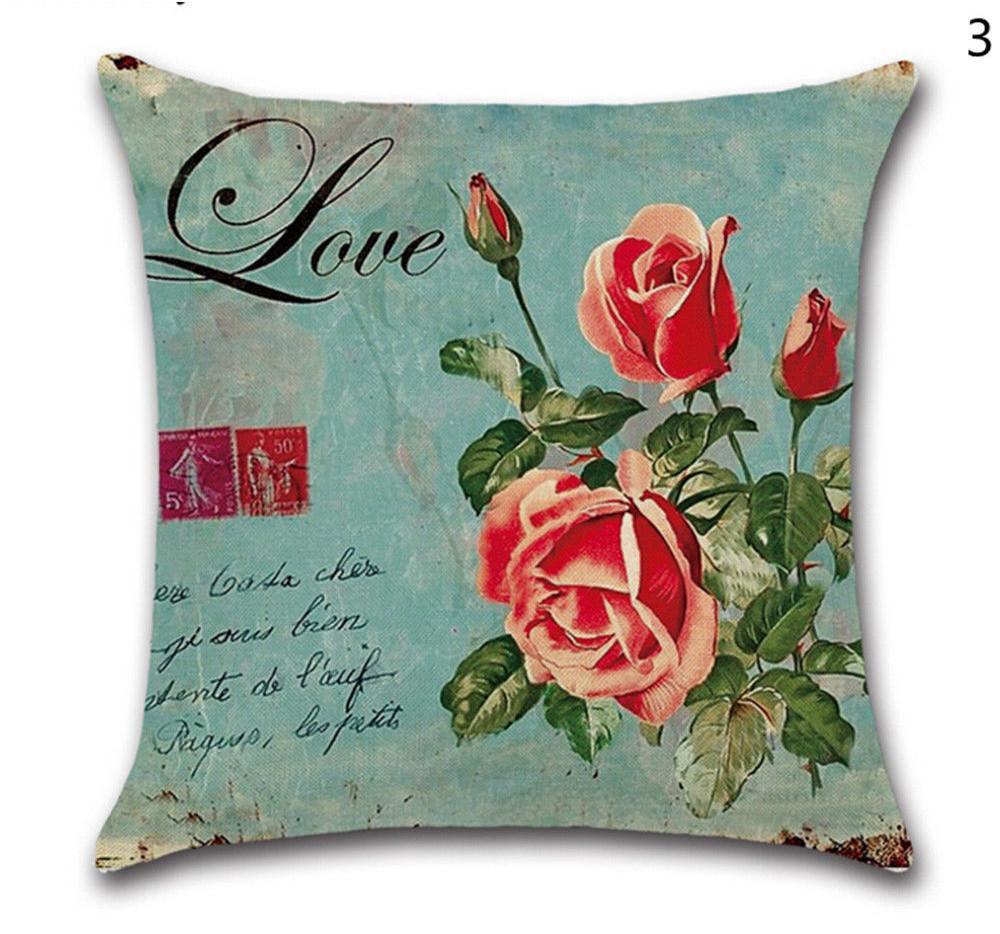 

Тропический Листья Наволочка Чехол для Подушки Диван Декор 3