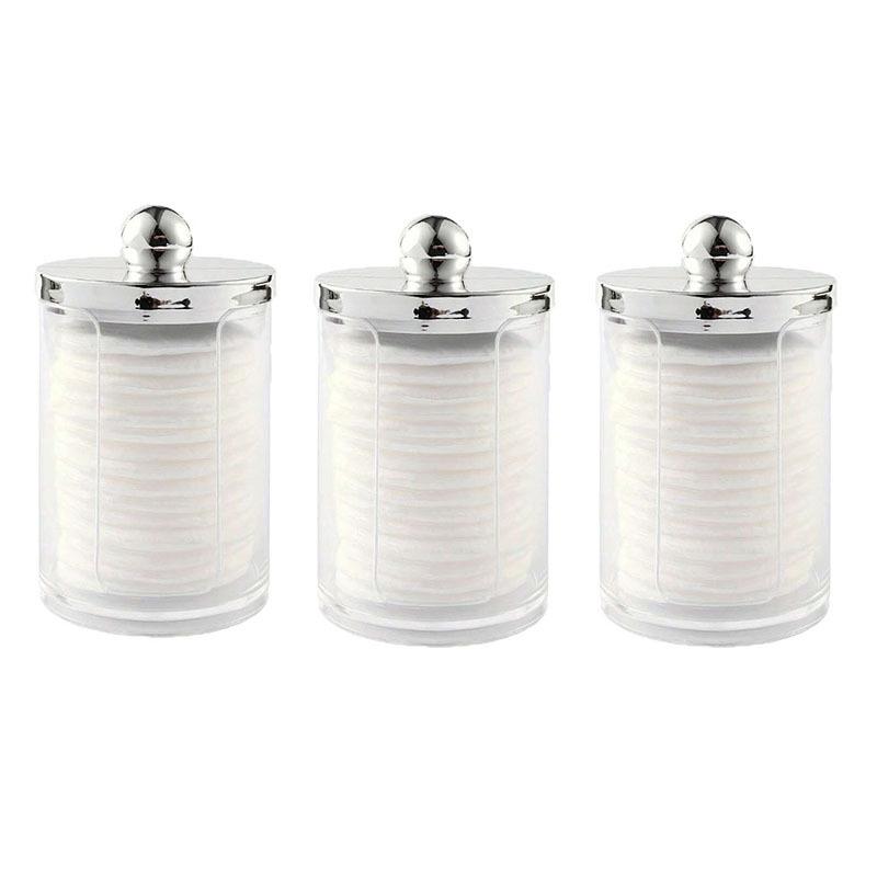 Mini Portable Qtip Holder Leakproof Cotton Swab Ball Storage Box Lightweight Organizer for Travel Camping Bathroom