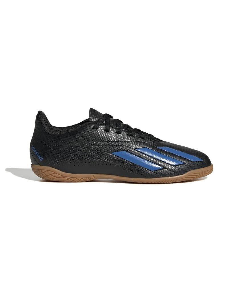 Adidas Hallen-Futsalschuhe für Jungen Deportivo II IN Deportivo II Indoor HP2518 MCY06 cm BK/BL 24.5