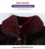 Women's One-Piece Grandma Style Mink Velvet Jacket – Versatile, Stylish, Autumn/Winter Top