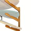 Support planche de surf en bambou BH7 Divit support mural snowboard / ski