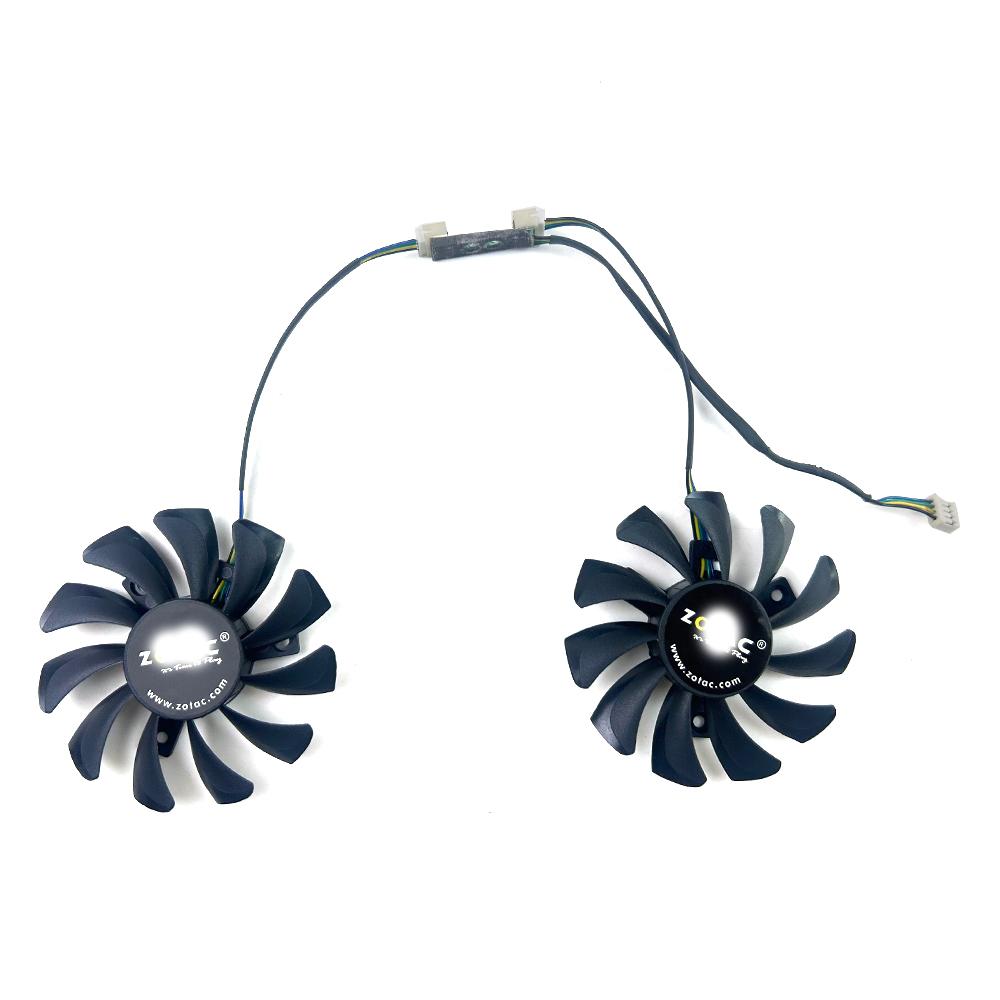 Cooling Fan 75MM GA81S2U Cooler Fan Replacement For ZOTAC GTX 660Ti 650Ti GTX760 R9 285 BOOST GTX 970 Graphics Card Fans