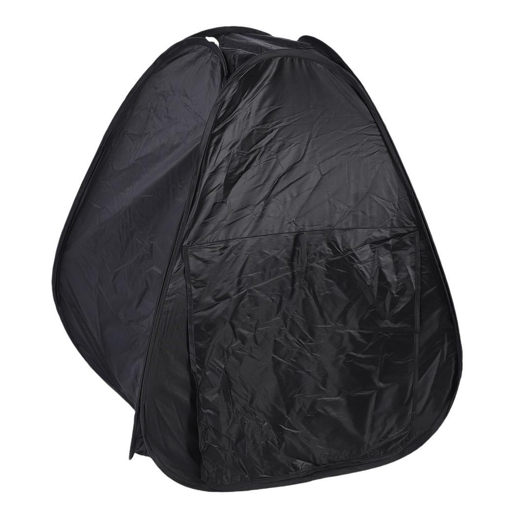 Pop Up Sensory Tent Portable Easy Set Up Blackout Corner Tent for Kids Toddlers Black