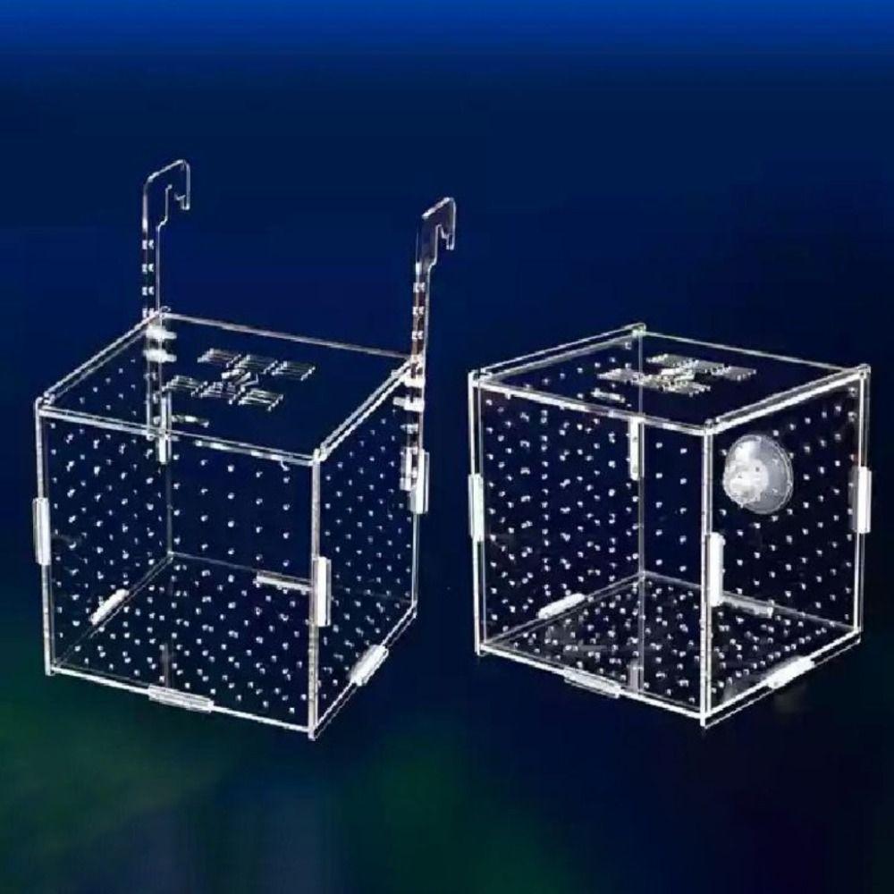 For Baby Fishes Aquarium Accessories Incubator Hatchery Fish Breeding Box Fish Separation Box
