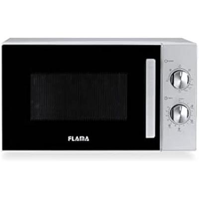 Mikrowelle - FLAMA - 1803FL - 20L - Edelstahl - 1000W - Grill
