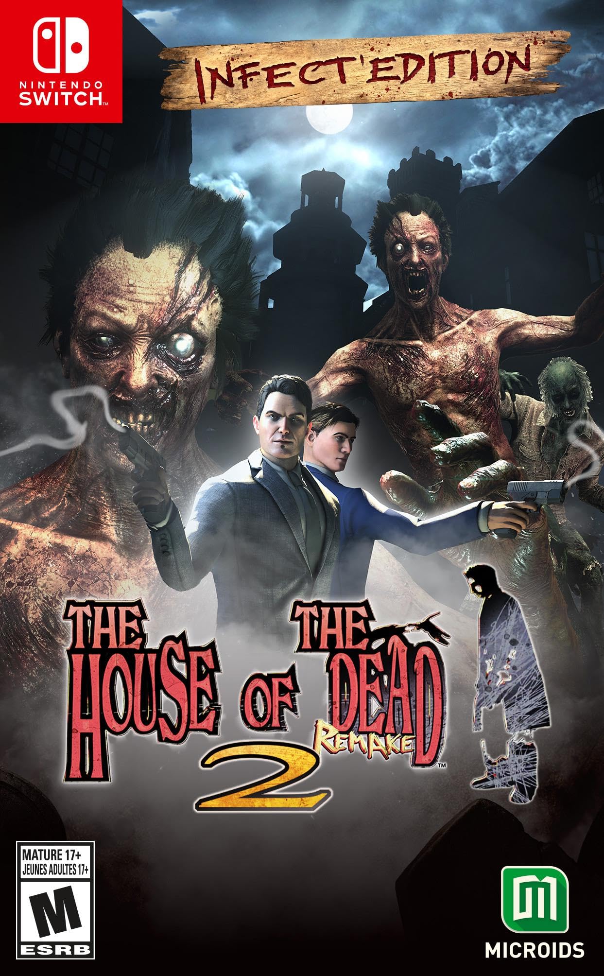 House of the Dead 2 Remake Ограниченное издание Северный Switch (Импорт Америки) – красный