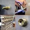 Flat Head Rivet Nut Zinc Plated Nutsert Cap M 3 - M 10 Threaded Rivet  For Screw Bolt