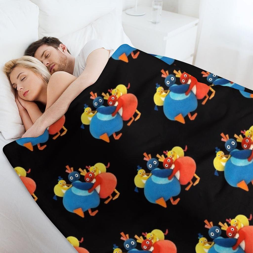 Twirlywoos Cute Characters Throw Blanket Weighted Luxury St Thermals For Travel warm winter Blankets