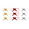 90Pcs Festive Assorted Color Pull Bow Ribbons for Gift Box Wrapping