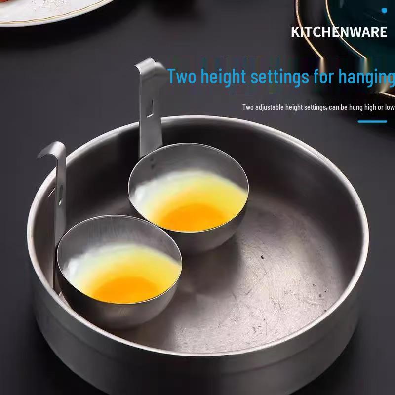 Stainless Steel Hanging Pot Poached Egg & Steamed Egg Cooker