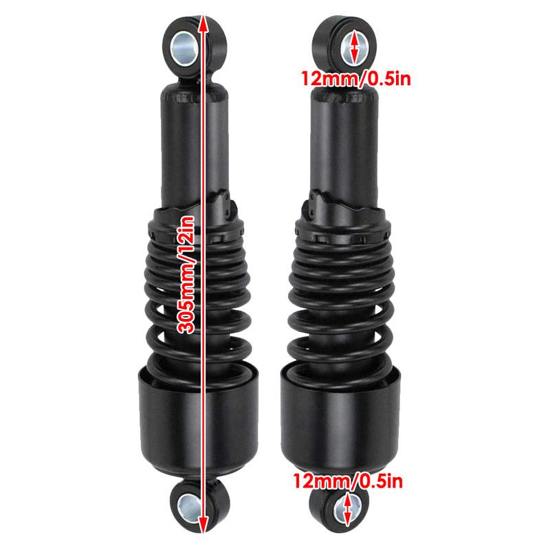 Aluminum Alloy 2PCS Motorcycle Rear Shocks Fit for Harley Sportster 883/for Harley Sportster 1200 XLH1200