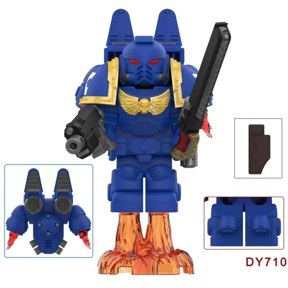 WM2924 Mechs Soldiers Bricks machine gun MOC Puzzle Mini Action Figures Compatible Building Blocks Toys Children Birthday Gifts