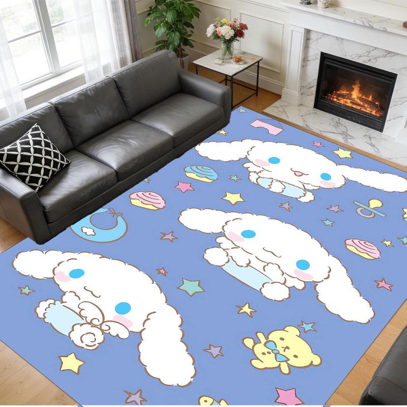 Crystal Velvet Rug Soft Non Slip Indoor Floor Mat Home DecorCinnamoroll