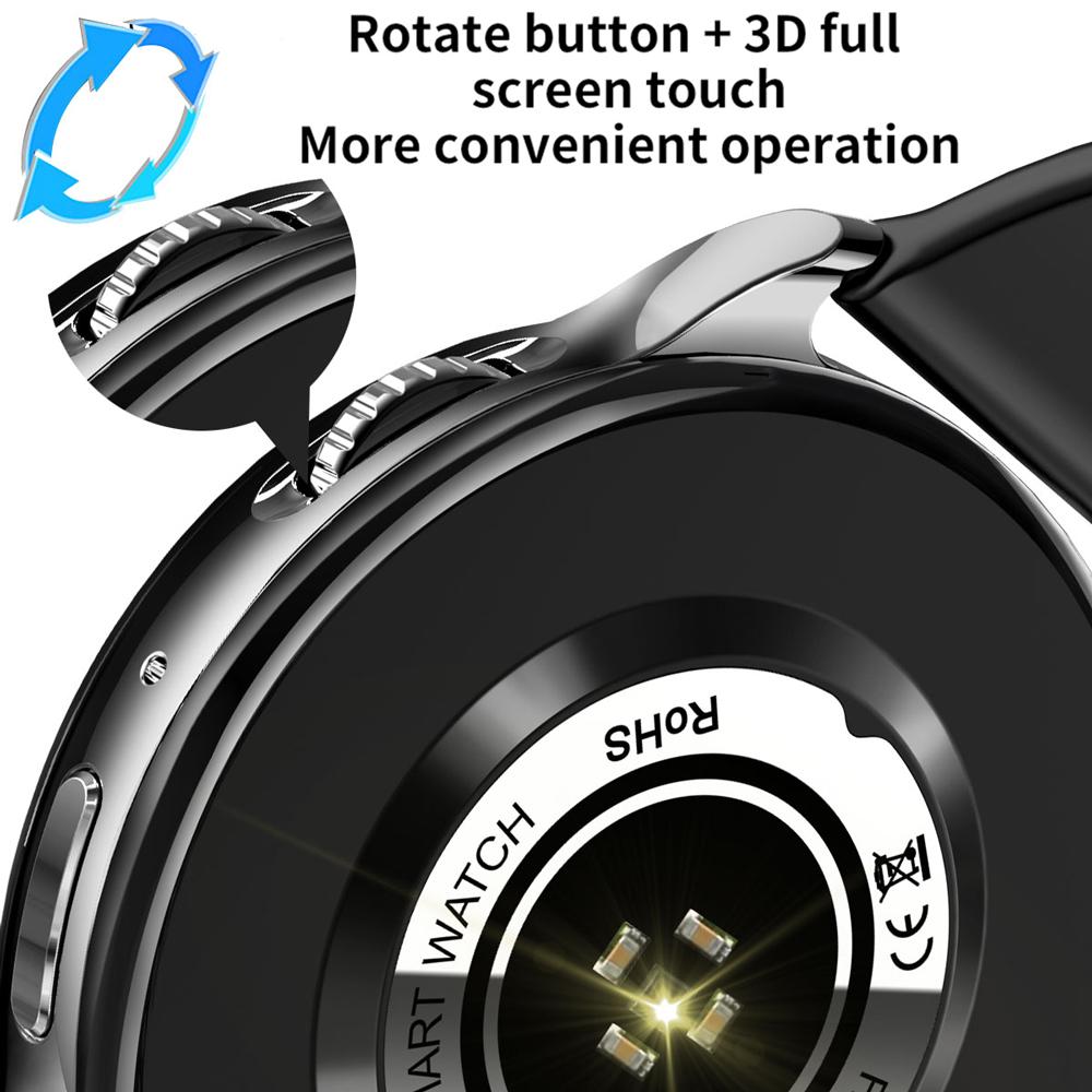 696 Bt Call Smart Watch Men Women Rotating Button Smartwatch Heart Rate Test 1.32 Inch 360*360 Relojes Inteligentes Ladies