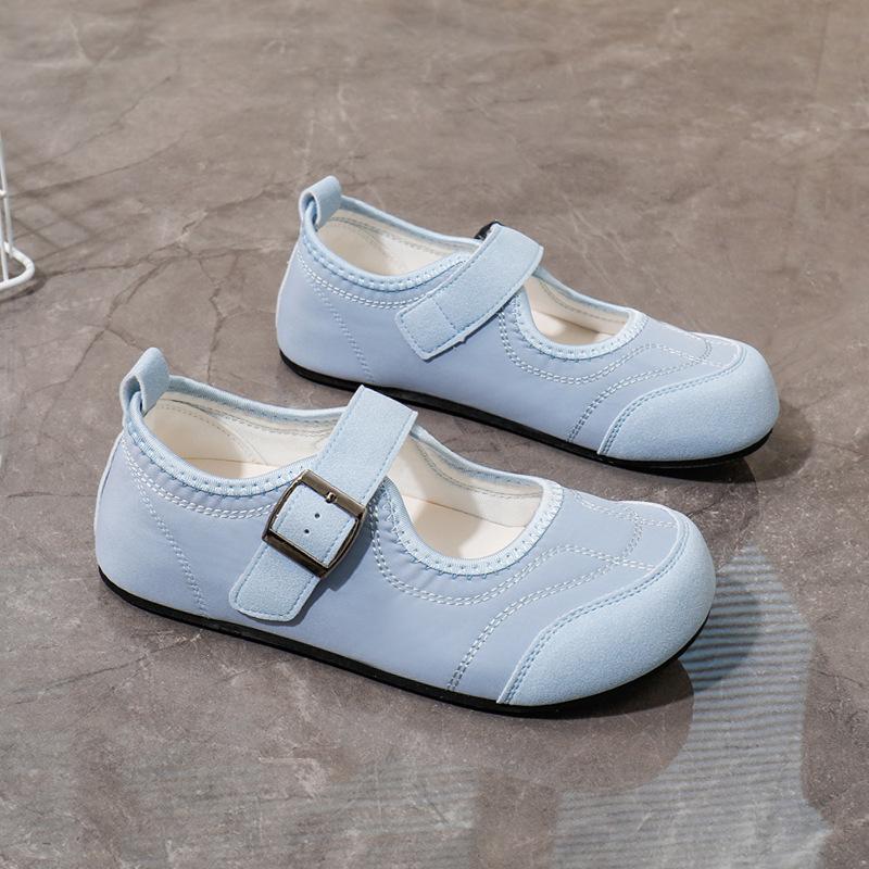 

НОВЫЕ ЛЕТО 2025 ГОДА ДЫШАЩИЕ ЛОФЕРЫ MARY JANE - легкие симпатичные лоферы на плоской подошве с застежкой-липучкой 35