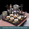Automatic Ceramic Kung Fu Tea Set for Home: Teapot, Cups, Canister, Tray