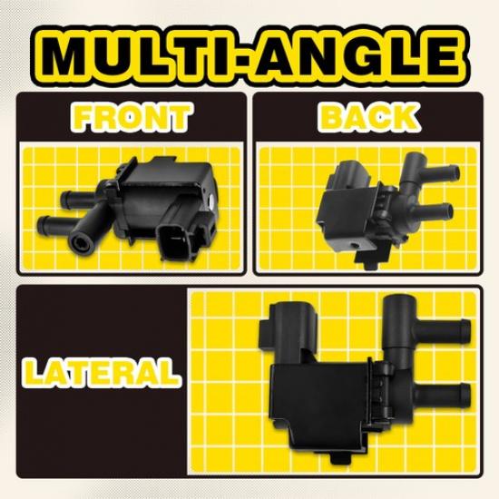 2pc Vapor Canister Vent Solenoid Valve For 95-96 Toyota T100 Tacoma 3.4L Engines