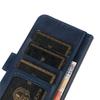 Wallet Case for Edge 70 Fusion+ 5G - Leather/PU, Blue