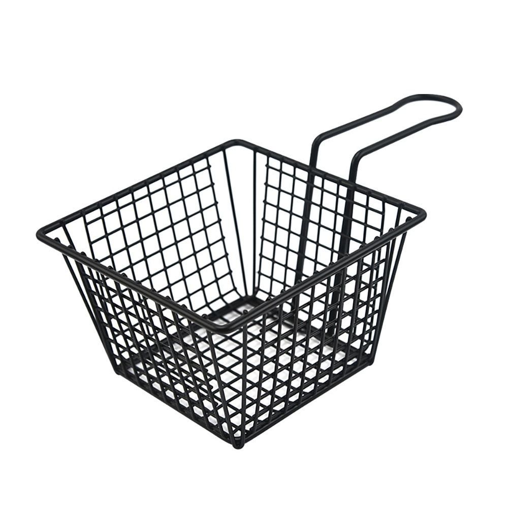 1 buc. Recipient de depozitare a alimentelor Coș pentru friteuze Home BBQ Instrument de bucătărie Suport pentru cartofi prăjiți Tavă de prăjit