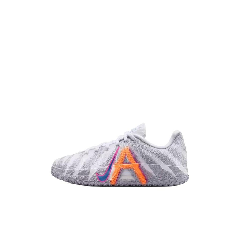 Nike Ja 3 GS Light Show Dětské tenisky Šedá Bílá Hvězdně modrá IB4773-100