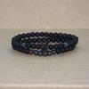 Elegant Copper Bead Bracelet With Micro Paved Zirconia Crown For Couples And Gift Giving