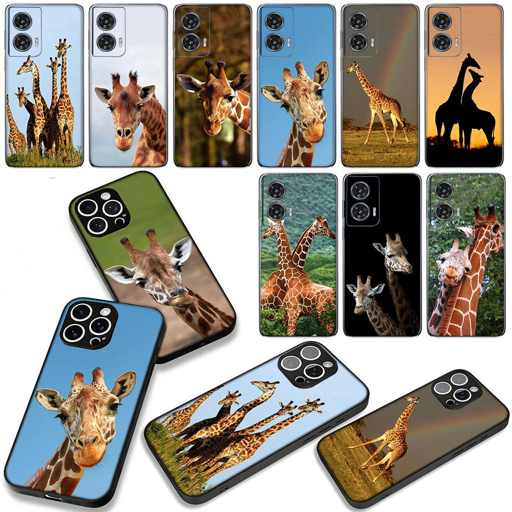 Animal Giraffe Cover Phone Case for Xiaomi Redmi 15C 15 A4 A5 9A 9T 10A 10C 9C NFC 14C Note 11 9 10 Pro 8T