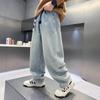 Boys' Pants Spring and Autumn Collection Wide Leg Jeans for Boys In Spring