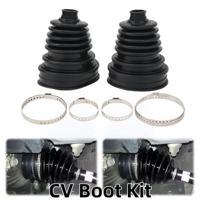Universal CV Boot Kit Constant Velocity Joint Dust Cover Set For Vehicle Drive Shaft Repair Long Lasting Wear Protection